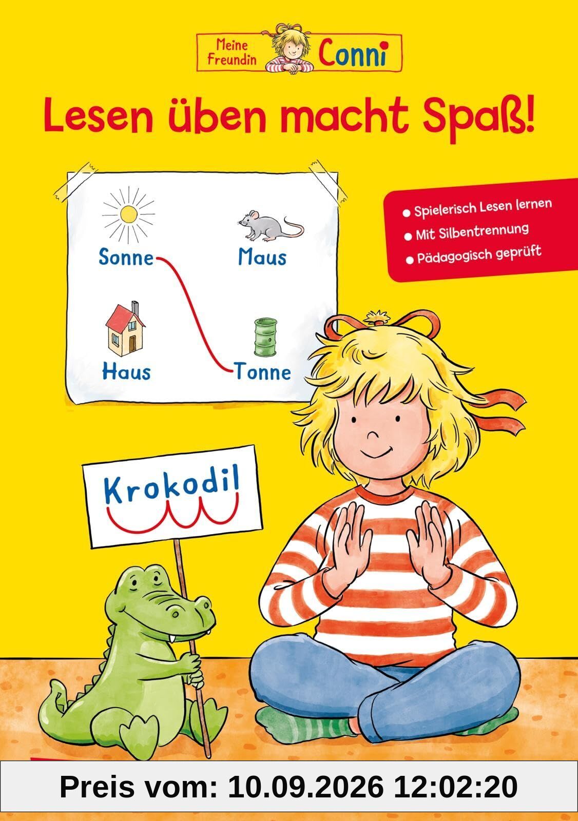 Conni Gelbe Reihe (Beschäftigungsbuch): Lesen üben macht Spaß!