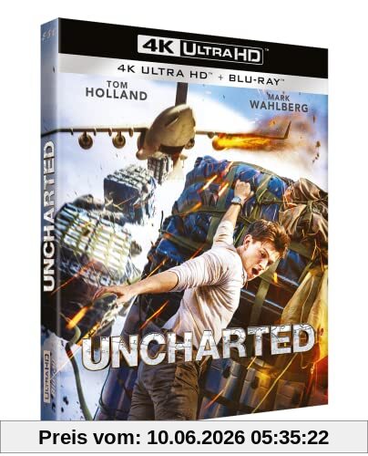 Uncharted 4k ultra hd [Blu-ray] [FR Import]