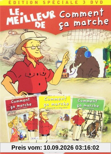 Coffret comment ca marche? : à toute vapeur ; mammouth au long cours ; en voiture [FR Import]
