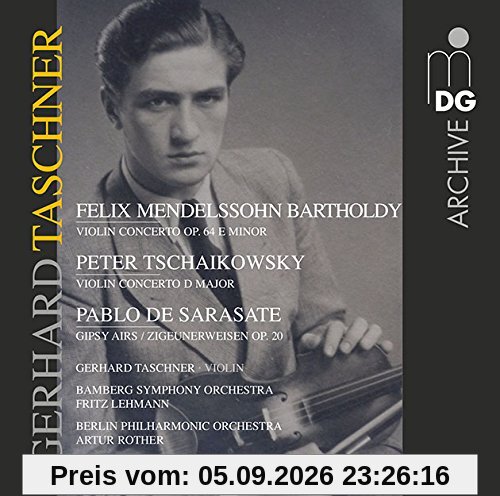 Violinkonzerte: Mendelssohn,Tschaikowsky,Sarasat