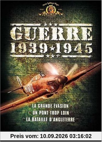 Seconde guerre mondiale 39-45 : grande evasion ; pont trop loin ; bataille d'Angleterre ; tora tora tora ; patton [FR IMPORT]