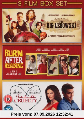 Burn After Reading / The Big Lebowski / Intolerable Cruelty [DVD]