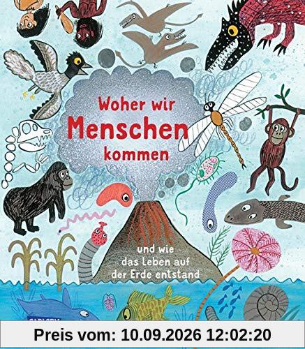 Woher wir Menschen kommen: und wie das Leben auf der Erde entstand - Die Geschichte der Evolution für Kinder erklärt