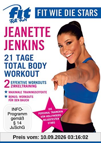 Fit for Fun - Fit wie die Stars: Jeanette Jenkins - 21 Tage Total Body Workout
