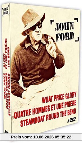 Coffret John Ford : Steamboat round the bend / What price glory / Quatre hommes et une prière [FR Import]