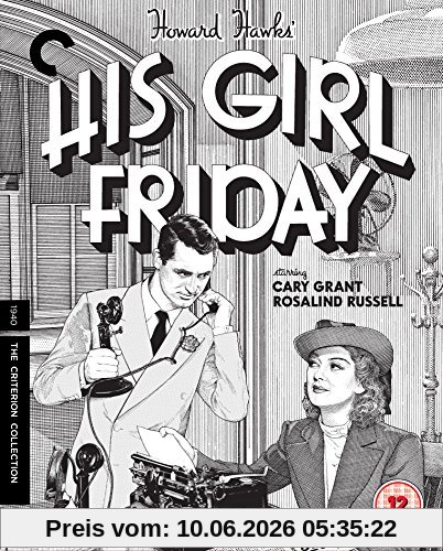His Girl Friday [Blu-ray] [UK Import]