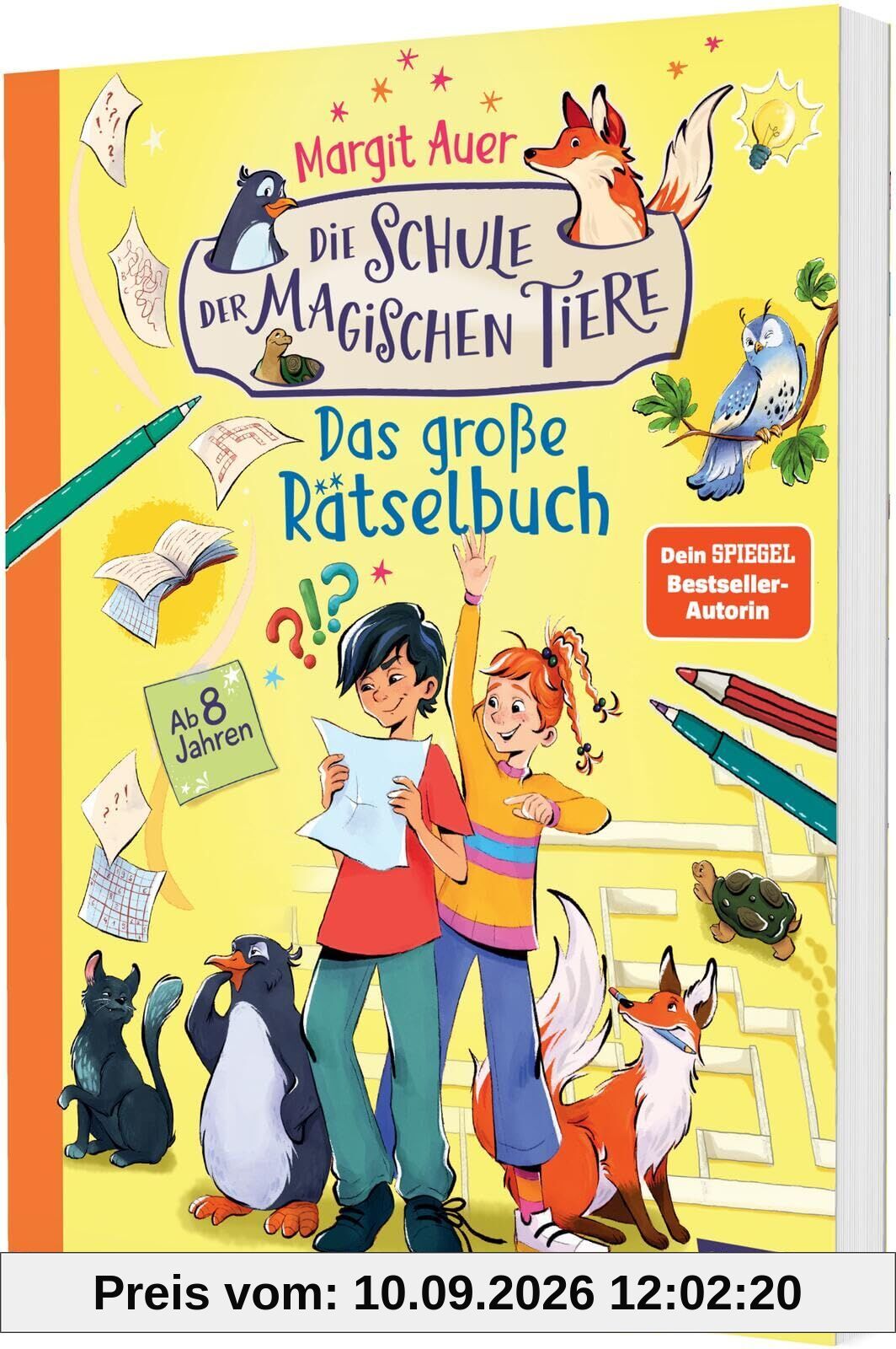 Die Schule der magischen Tiere Beschäftigung: Das große Rätselbuch