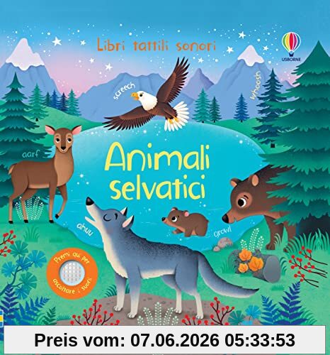 LIBRI TATTILI SONORI - ANIMALI SELVATICI