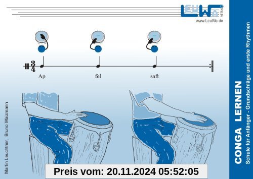 Conga lernen: Schule für Anfänger - Grundschläge und erste Rhythmen