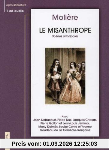 Le misanthrope : scènes principales
