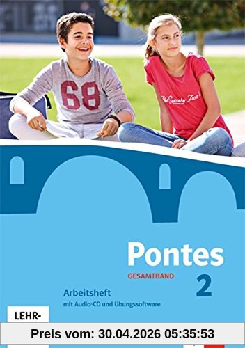 Pontes Gesamtband / Arbeitsheft mit Audio-CD und Übungssoftware