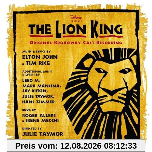 Original Broadway Cast Recordi Lion King