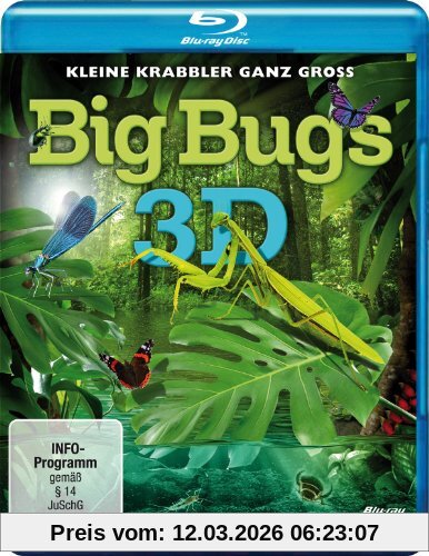 Steve Nicholls Big Bugs 3D - Kleine Krabbler Ganz Groß [3D Blu-ray]