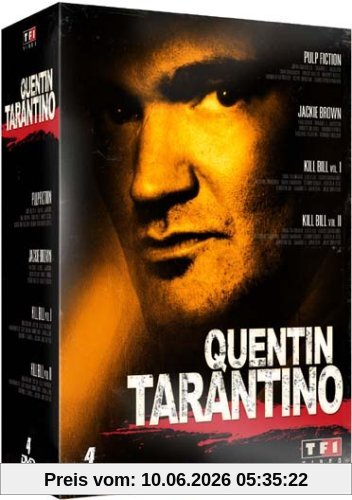 Coffret quentin tarantino : pulp fiction ; jackie brown ; kill bill1 et 2 [FR IMPORT]