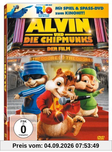 Alvin und die Chipmunks - Der Film (+ Rio Activity Disc)