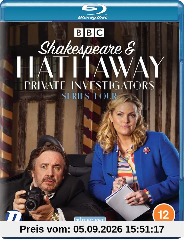Shakespeare & Hathaway: Private Investigators: Series 4 [Blu-ray] [2022]