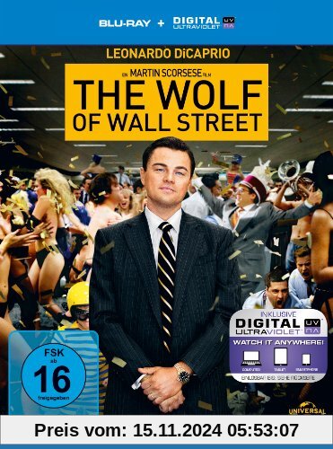 The Wolf of Wall Street  (inkl. Digital Ultraviolet) [Blu-ray]