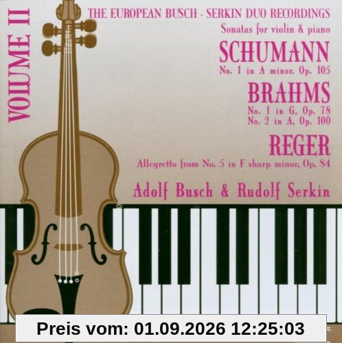 SONATAS FOR VIOLIN & PIAN