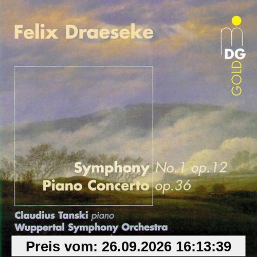 Claudius Tanski Felix Draeseke, Symphonie Nr.1 / Klavierkonzert
