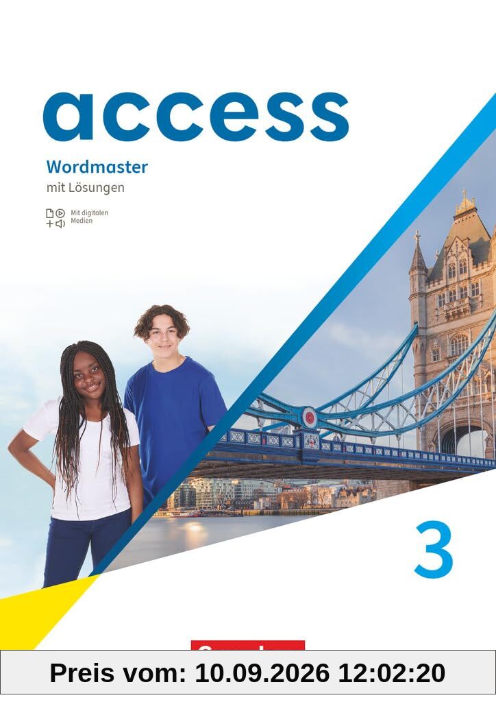 Access - Allgemeine Ausgabe 2022 - Band 3: 7. Schuljahr: Wordmaster - Mit Lösungen