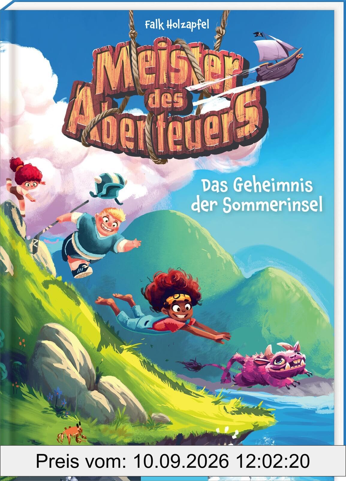 Meister des Abenteuers: Das Geheimnis der Sommerinsel | Spannende Vorlesegeschichte mit vielen bunten Bildern