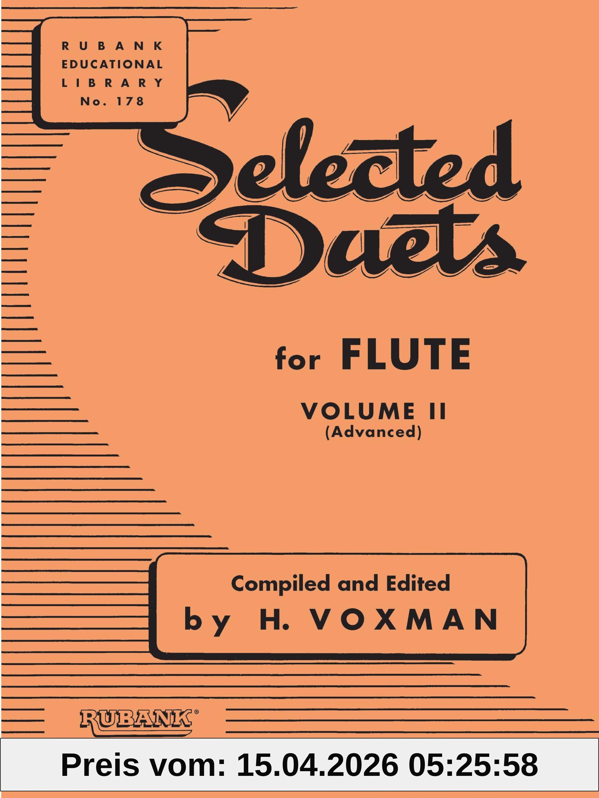 Selected Duets for Flute: Volume 2 - Advanced