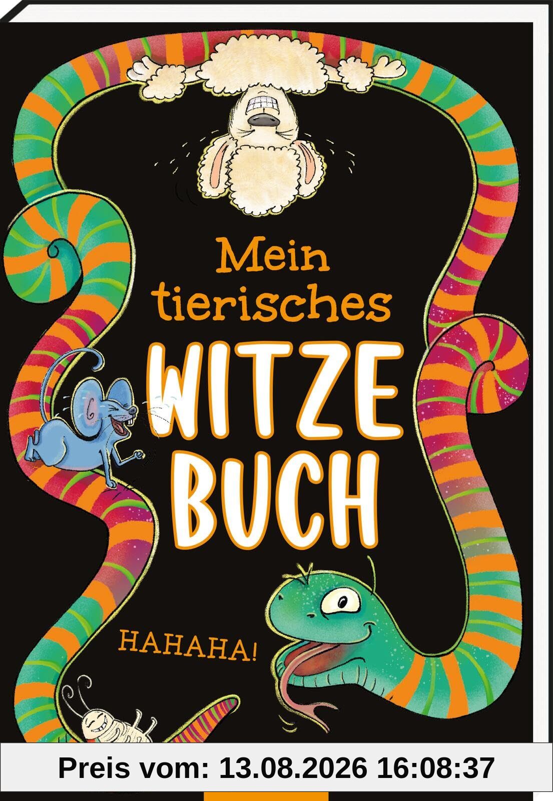 Mein tierisches Witzebuch: Die ultimative Witzesammlung für Kinder ab 8 Jahren!