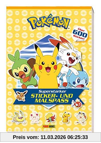 Panini Pokémon, Superstarker Sticker- Und Malspaß, über 600 Sticker