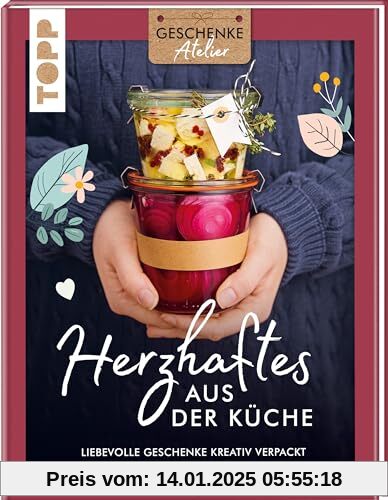 Geschenkeatelier. Herzhaftes aus der Küche: Liebevolle Geschenke kreativ verpackt.