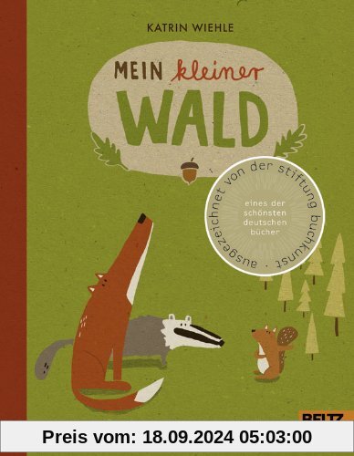 Mein kleiner Wald: 100 % Naturbuch - Vierfarbiges Papp-Bilderbuch