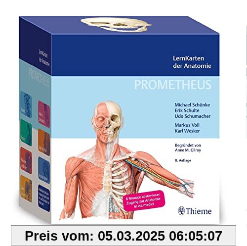 PROMETHEUS LernKarten der Anatomie