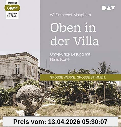 Oben in der Villa: Ungekürzte Lesung mit Hans Korte (1 mp3-CD)