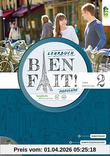 Bien fait! MODULAIRE 2, Lehrbuch inkl. Audio-CD