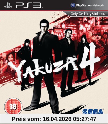 Yakuza 4 (Sony PS3) [Import UK]