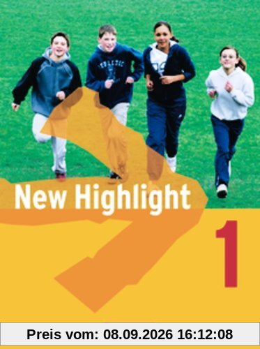 New Highlight - Allgemeine Ausgabe: Band 1: 5. Schuljahr - Schülerbuch: Kartoniert