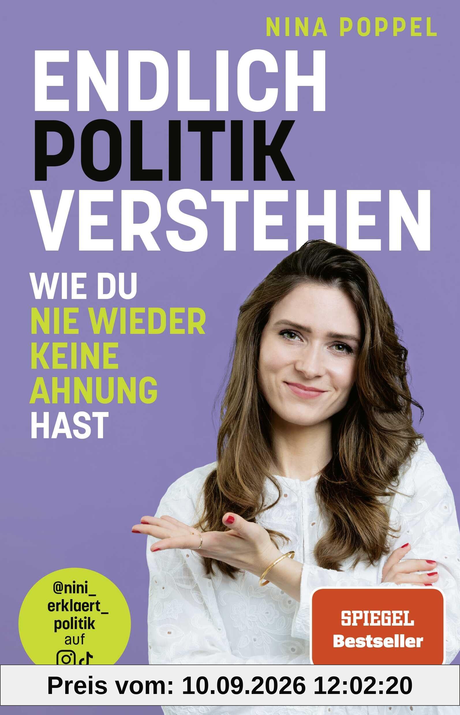 Endlich Politik verstehen: Wie du nie wieder keine Ahnung hast | @nini_erklaert_politik auf Instagram und TikTok