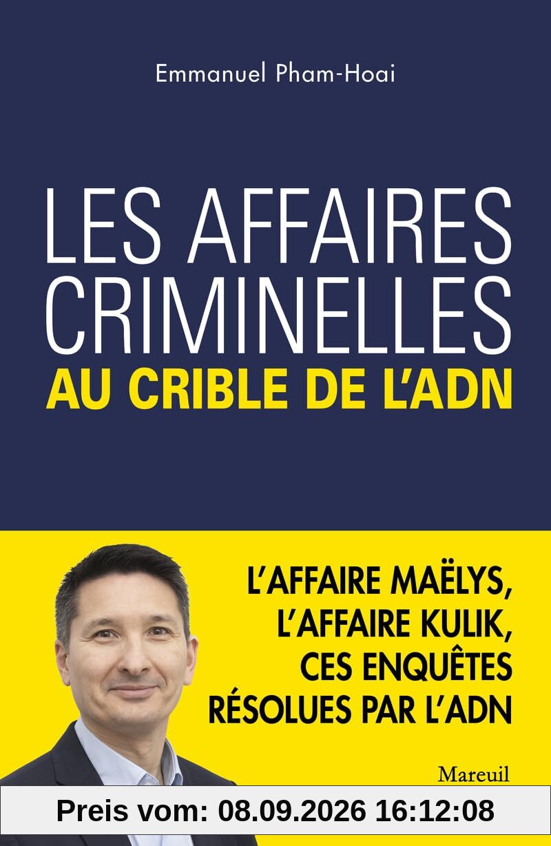 Les affaires criminelles au crible de l'ADN