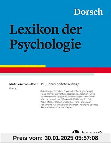 Dorsch - Lexikon der Psychologie