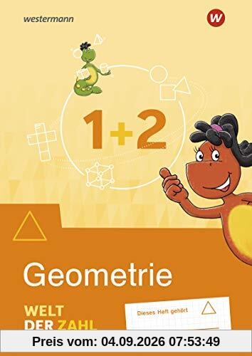 Welt der Zahl - Allgemeine Ausgabe 2021: Arbeitsheft Geometrie 1 / 2 (Welt der Zahl: Zusatzmaterialien)