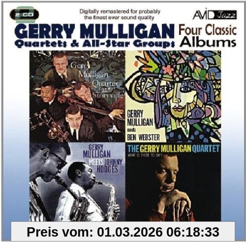 Gerry Mulligan 4 Classic Albums