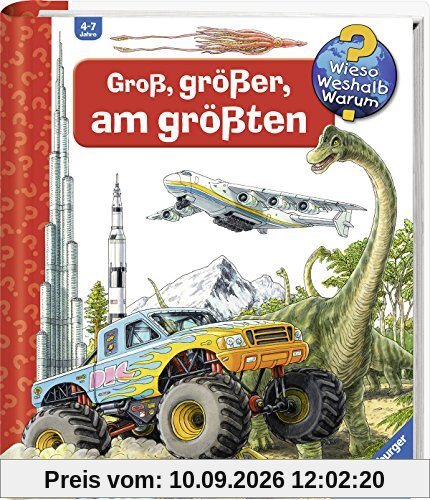 Groß, größer, am größten (Riesenbuch) (Wieso? Weshalb? Warum? Sonderband)