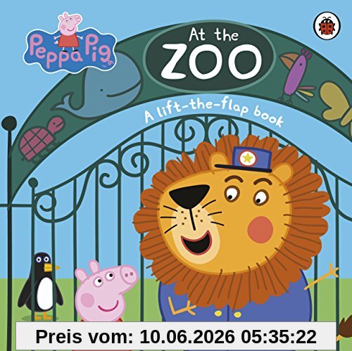 Peppa Pig: At the Zoo: A Lift-the-Flap Book (Peppa Pig Lift the Flap Book)