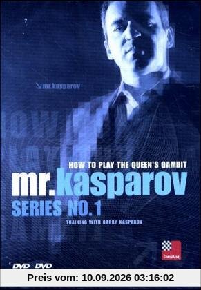 mr. kasparov Serie No 1 / How to play the Queen's gambit / Training with Garry Kasparov / DVD-ROM für Windows 98 SE/ME/2000/XP
