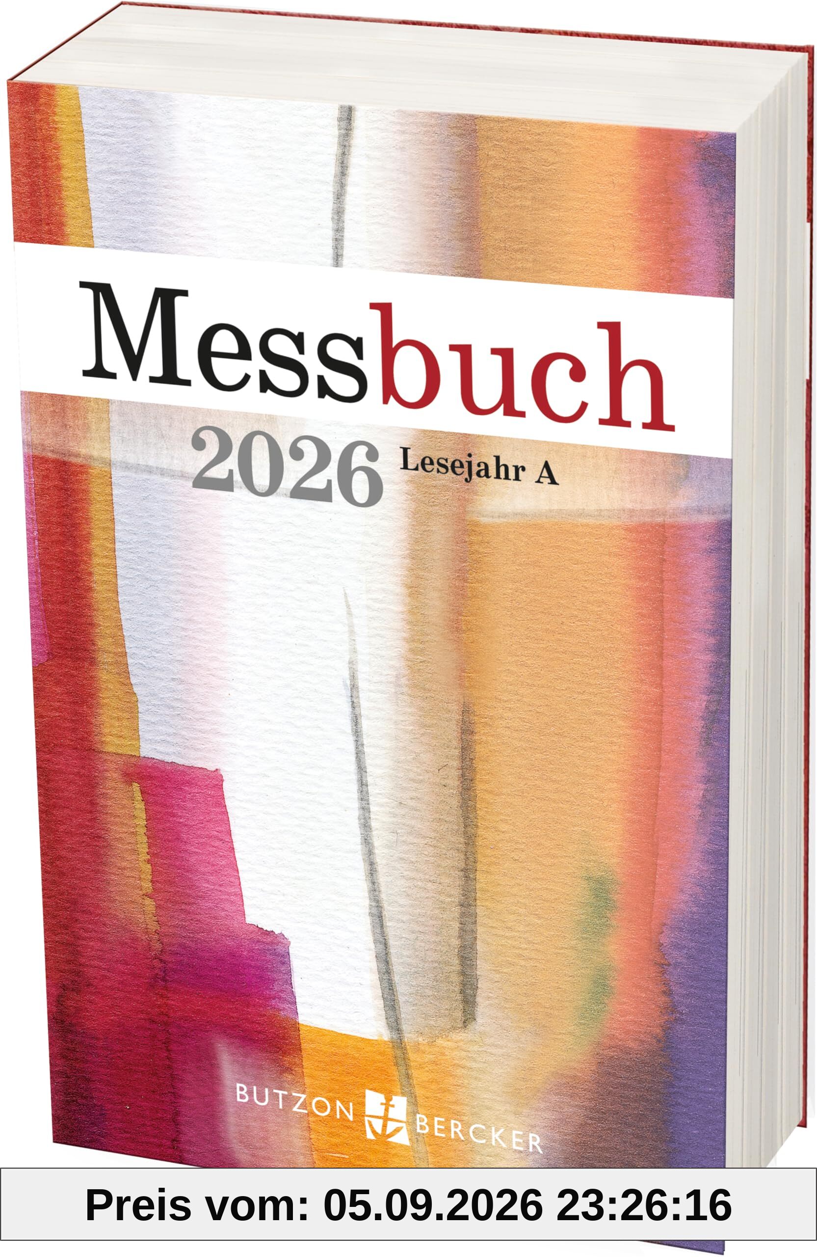 Messbuch 2026: Lesejahr A