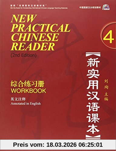 Xun Liu New Practical Chinese Reader [2. Edition] - Workbook 4 [+MP3-Cd]