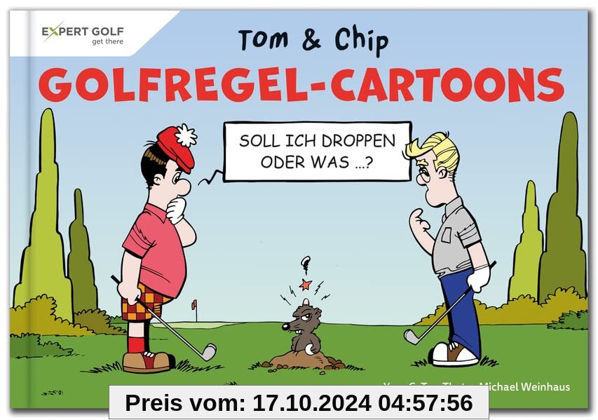 Golfregel-Cartoons mit Tom & Chip