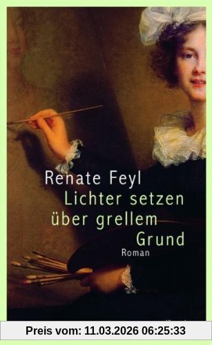 Renate Feyl Lichter Setzen über Grellem Grund