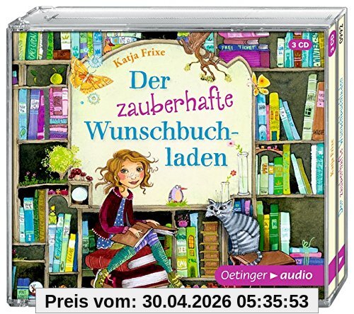 Der zauberhafte Wunschbuchladen (3 CD): Band 1, ungekürzte Lesung, ca. 175 min.