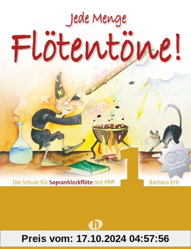 Jede Menge Flötentöne Band 1: Die Schule für Sopranblockflöte mit Pfiff, incl. 2 CDs