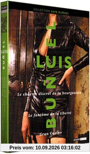 Coffret Luis Buñuel (Le Charme discret de la bourgeoisie / Le Fantôme de la liberté / Gran casino ) [3 DVD]